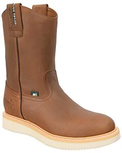 Botas De Trabajo Silver Bull 700 Suela Mil Rayas Color Latón