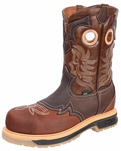 Bota Trabajo Con Punta De Acero Silver Bull 1035 Café