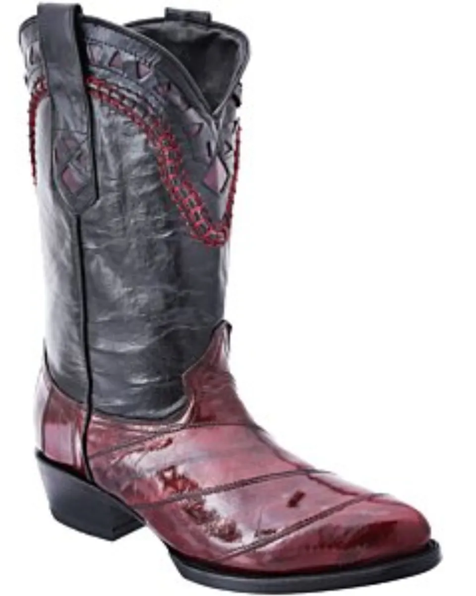 Botas Vaqueras Anguila Color Vino WD 11-222