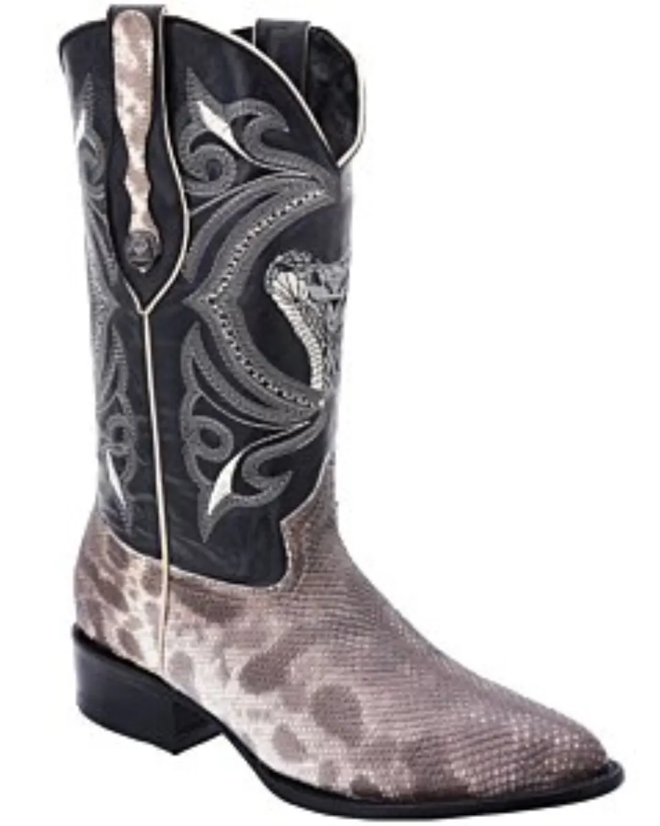 Botas Vaqueras De Carunga Horma Puntal WD Boots 11-211 Color Natural