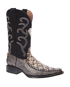 Botas Vaqueras Monster Fish Clón Color Negro Con Brillo WD 11-103