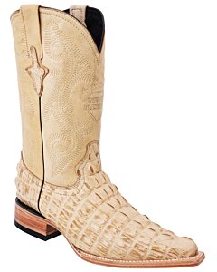 Botas Vaqueras 3X Grabado Cocodrilo Color Orix WD 11-129
