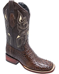 Botas De Cocodrilo Rodeo Americana Color Café WD 11-263