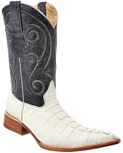 Botas Cocodrilo Cola Original Color Hueso WD 11-041