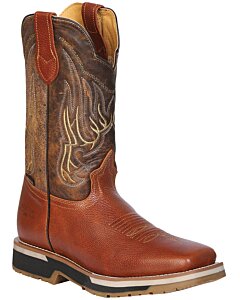 Botas Establo Rodeo De Trabajo Color Miel 41540