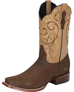 BOTAS RODEO EL SEÑOR DE LOS CIELOS SR-18-41 PIEL NOBUCK CAMEL