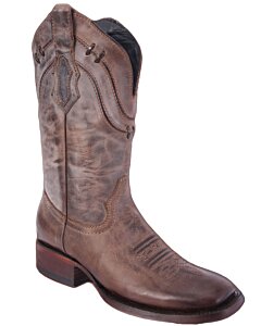 Botas Rodeo Piel Napa Color Café Claro WD 11-341