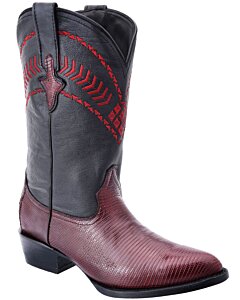 Botas Vaqueras Armadillo Horma 900 Color Vino WD 11-176