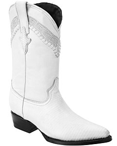 Botas Vaqueras Blancas De Armadillo 900 WD 11-177