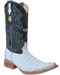 Botas Vaqueras Coco Cola Color Baby Blue 3X WD 11-037
