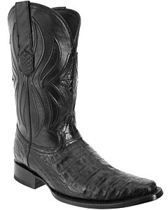 Botas Vaqueras Cocodrilo Belly Color Negro 400 WD 11-146