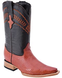 Botas Vaqueras Lizard Original 3X WD 11-058 Color Cognac