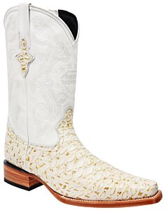 Botas Vaqueras Oso Hormiguero Imitación White Diamonds Boots Blanco 11-164