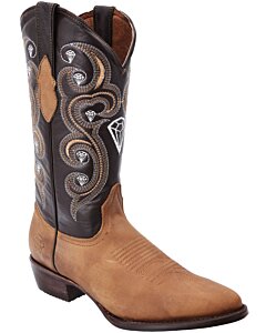Botas Vaqueras Piel Crazy Color Miel Horma 900 WD 11-240