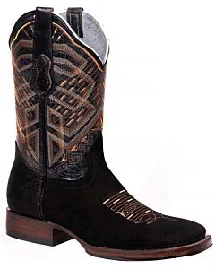 Bota Rodeo Joe Boots Piel County Con Pelo 521 Negro