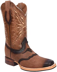 Bota Rodeo Piel Crazy Joe Boots 515 Café