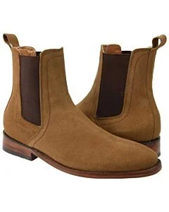 Botines Nobuck Para Hombre Estilo Milano JB 301 Oro