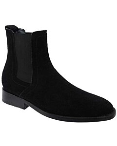 Botines Nobuck Para Hombre Estilo Milano JB 301 Negros