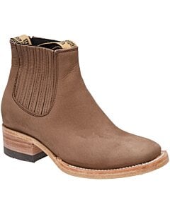 Botines Rodeo Nevada Nobuck Color Nogal Para Niño WD 11-349