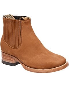 Botines Rodeo Nevada Nobuck Color Tabaco De Niño WD 11-351
