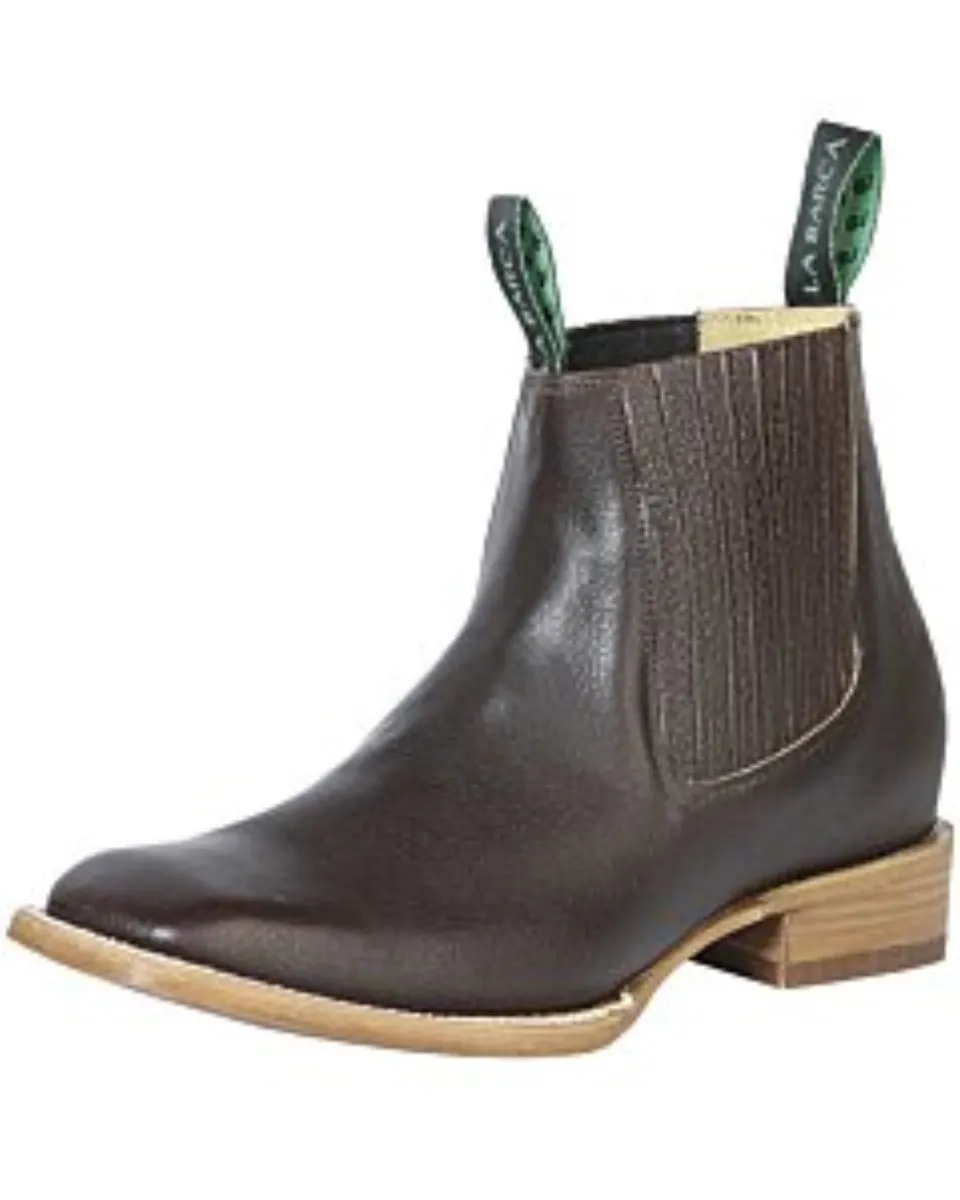 Botines Rodeo La Barca Piel Oil Color Café 126411