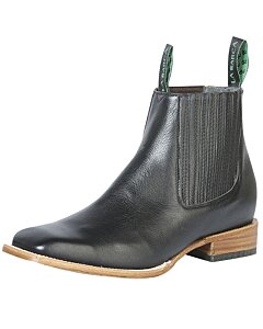 Botines Rodeo Negros La Barca Piel Oil 126412