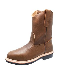 Bota Roper De Trabajo Piel Flother Color Café WD 11-421