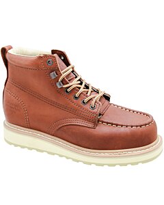 Botines De Trabajo Tipo Mocasín Color Miel WD 11-435