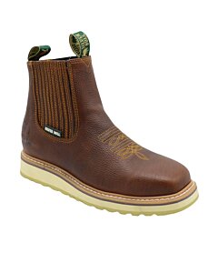 Botin De Trabajo Suela Zig-Zag Silver Bull 613 Color Negro