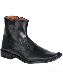 Botines De Vestir Negros Para Hombre Lamasini 7849