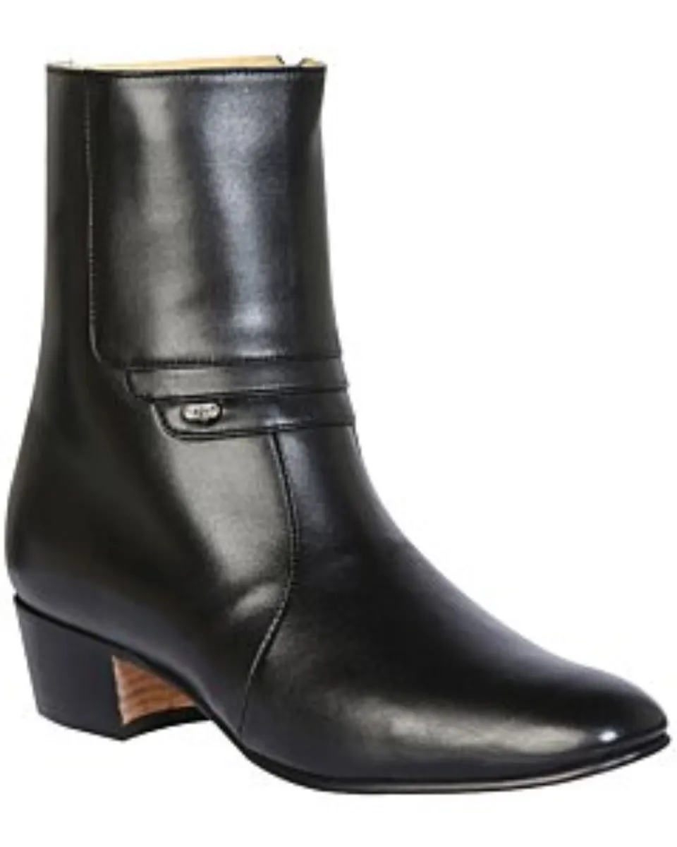 Botines De Vestir Piel De Cabra Negros El Besserro 199