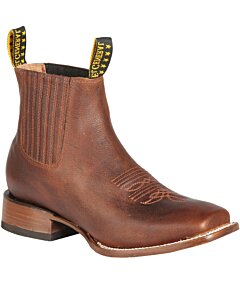 Botines Rodeo Piel Marruecos Horma Australiana Color Saddle