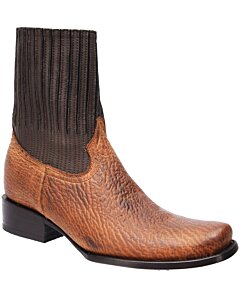 Botines Skinny Imitación Tiburón Color Miel WD 11-009