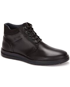 Botín Casual Negro De Piel Para Hombre 327-9465