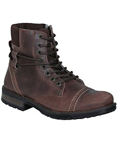Bota Corta Color Café Para Hombre Moda Lamasini 7226