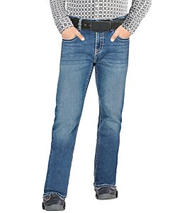 Jeans Vaqueros Para Niño Color Azul Medio Lamasini 9026
