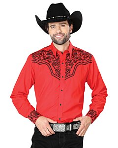 Camisa Bordada Vaquera El Señor De Los Cielos 43302