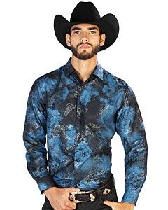 Camisa Casual Gris El Señor De Los Cielos M/L 43771