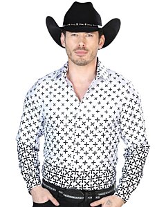 Camisa Blanca De Hombre El Señor De Los Cielos 43987