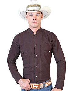 Camisa Charra Café El Señor De Los Cielos 124911