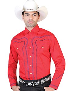CAMISA CHARRA ROJA EL GENERAL 2019-115