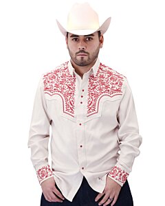 Camisa Vaquera Gamuza Bordada WD Boots 11-931