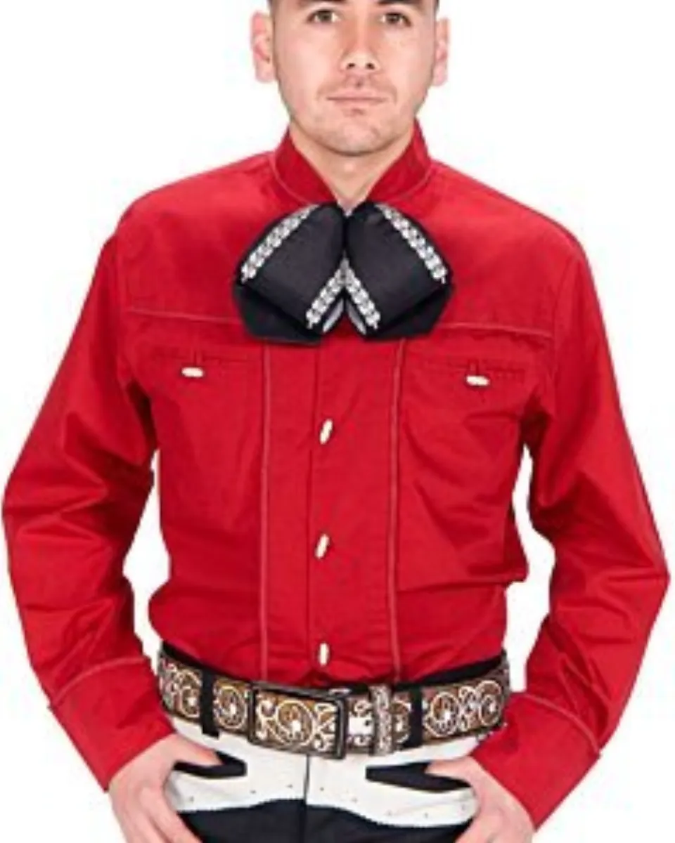 Camisa Charra Coleadero WD Boots 771 Color Rojo
