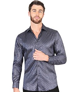 Camisa Navy Blue De Moda El Señor De Los Cielos 44551