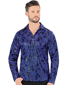 Camisa Royal Blue Modern Fit Montero 0806