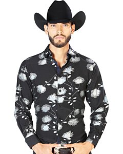 Camisa Negra Fina El Señor De Los Cielos 43777