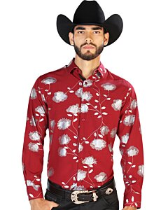 Camisa Roja Fina El Señor De Los Cielos 43778