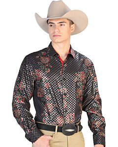 Camisa Negra Fina El Señor De Los Cielos 43857