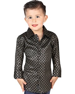 Camisa Negra De Vestir Para Niño El General 44568