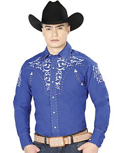 Camisa Vaquera Azul Rey El General 40993